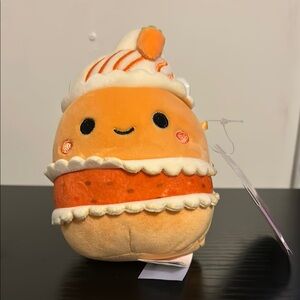 Squishmallows Scooter Orange and Cream Plush